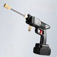 thumbnail image 1 of Pistola de agua de alta presión con batería de litio inalámbrica, venta al por mayor, máquina de lavado de automóviles, artefacto portátil para el hogar, riego de jardín, riego de flores,, 1 of 2