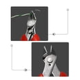 thumbnail image 2 of Pinces à Nez Pointues en Acier Inoxydable Poignée Rouge en Pvc Outils de Coupe Diagonale, 2 of 10