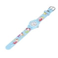 thumbnail image 1 of Reloj para niños Impermeable Enseñanza del tiempo Pulsera suave de dibujos animados Reloj de regalo para niños de 3 a 8 años Azul, 1 of 5