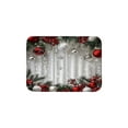 thumbnail image 2 of Christmas Decorative Bathroom Anti MATS U Shaped MATS And Shower Curtain Sets Bathroom SetsCurtains, 2 of 8