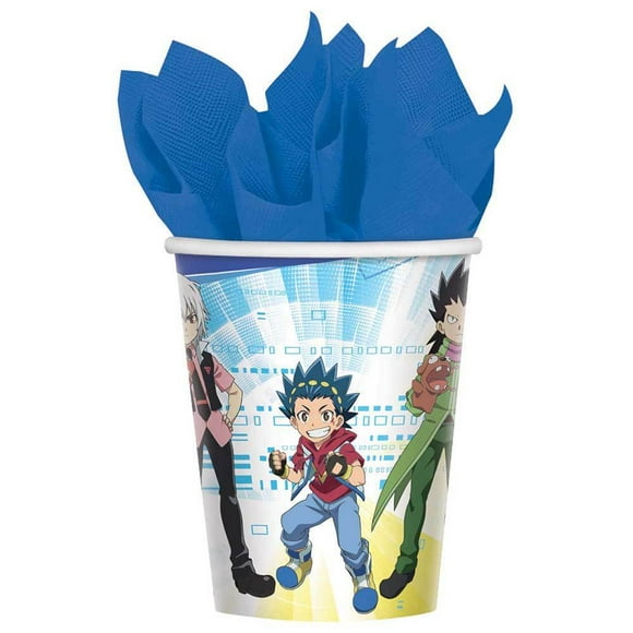 Beyblade 9oz Paper Cups [8 Per Package]