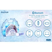 Disney Frozen Bluetooth Sing Along Boombox - Lights, Music & Karaoke Microphone, Children Ages 3+