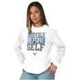 thumbnail image 4 of US Airforce Service Before Self Long Sleeve TShirt Men Women Brisco Brands L, 4 of 6