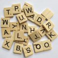 thumbnail image 4 of Azulejos de madera para Scrabble Sunnyglade, 1000 unidades, letras mayúsculas de la A a la Z, 4 of 4