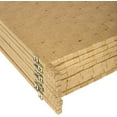 thumbnail image 3 of Legacy Decor Room Divider 4 Panel Weave Design Fiber Beige Color 71" High X 70" Wide, Freestanding, 3 of 4