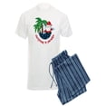 thumbnail image 1 of CafePress - Christmas In Paradise - Men's Light Pajamas, 1 of 1