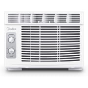 Midea 5,000 BTU EasyCool Small Window Air Conditioner - Cool up to 150 Sq. Ft. with Easy-to-Use Mechanical Controls and Reusable Filter, Perfect for Small Bedroom, Living Room, Home Office