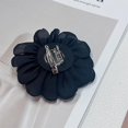 thumbnail image 6 of 9cm Wedding Fabric Flower Brooch Pin Hair Clip for Women Men Elegant Big Camellia Rose Floral Brooches Lapel Pins Dainty Holiday Party Costume Dress Accessories Jewelry, 6 of 12
