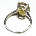 thumbnail image 2 of Bague Solitaire Faite à la Main 6.25 Ct Saphir Jaune Naturel US7.5, 2 of 3