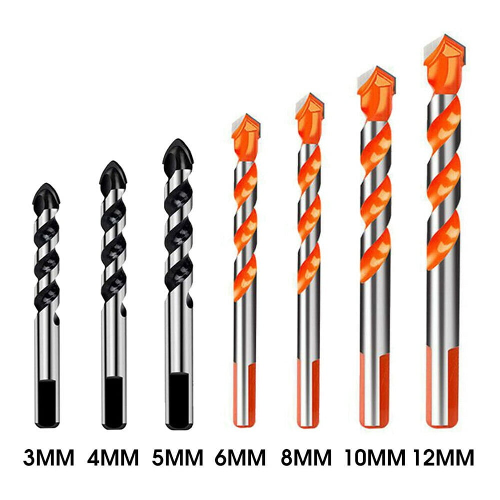 7PCS Ultimate Drill Bits Multifunctional Ceramic Glass Punching Hole Working Set 7PCS Ultimate Drill Bits Multifunctional Ceramic Glass Punching Hole Working Set
