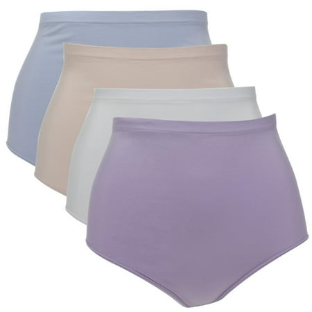 

Rhonda Shear 4-pack Seamless High-Waist Panty