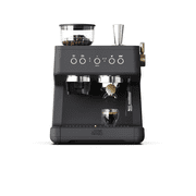 Thyme & Table Barista Grade Espresso Machine with 15-Bar Pressure and Conical Burr Grinder, Slate Grey