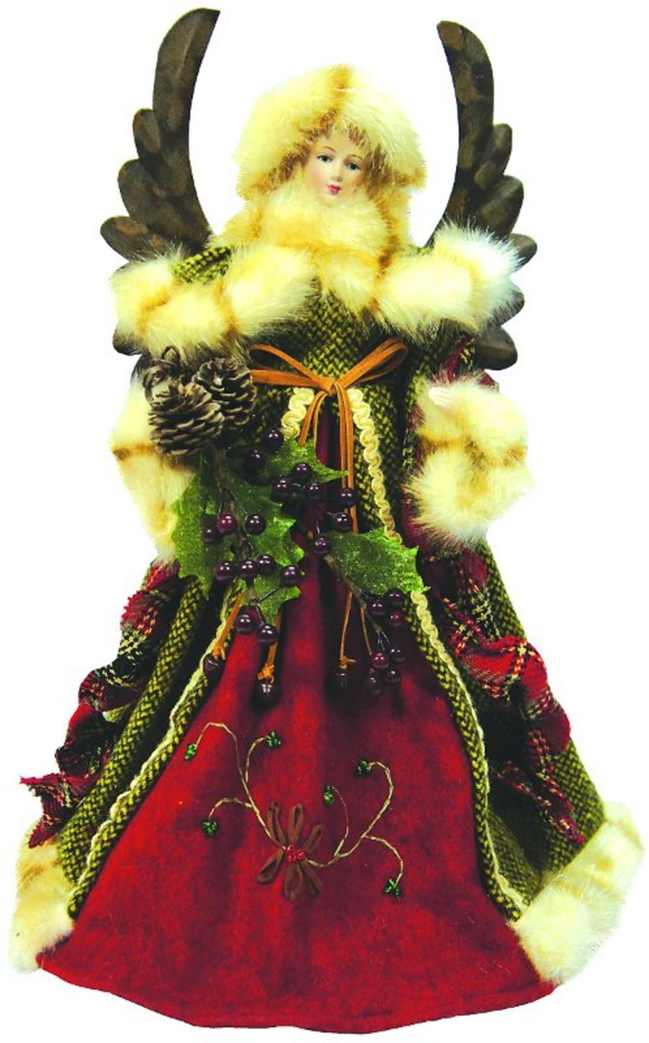 Christmas fairy tree topper pot head