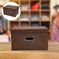 thumbnail image 4 of Étui de Rangement Pliable pour Livres Boîte de Rangement Multifonction Fournitures pour la Maison, 4 of 5
