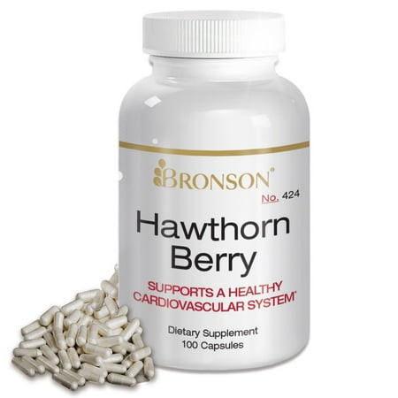 - Bronson Hawthorn Berry 565 mg, 100 Capsules
