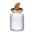 thumbnail image 1 of Glass Storage Jars Easter Candy Jar 1000Ml Transparent Kitchen Storage Container for Easter Gifts and Candy, 1 of 7