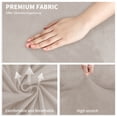 thumbnail image 4 of JIATER 3-Piece Sofa Cover Stretch Couch Cover Velvet Sofa Slipcover Furniture Protector with 2 Cushion Covers,Loveseat Beige, 4 of 7