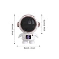 thumbnail image 3 of Toystoory Ventilador de mano USB pequeño, 3 velocidades, ajustable, para dormitorio, refrigeración inalámbrica, hogar, oficina, dormitorio, Electrodomésticos Blanco, 3 of 6
