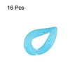 thumbnail image 3 of Unique Bargains Acrylic Link Rings, 35mm Quick Linking C-Clips Hooks for DIY Blue 16Pack, 3 of 5