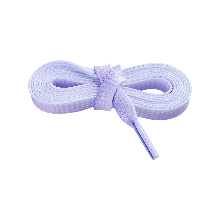 INSPIRE CHIC Wide Flat Shoelaces Gradient Colored Shoe Laces for