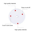 thumbnail image 4 of 80 topes de seguridad transparentes para pendientes, 4 of 7