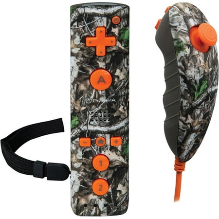 Power A Realtree Pro Pack Plus Mini Controller, Timber (Wii U/Wii)