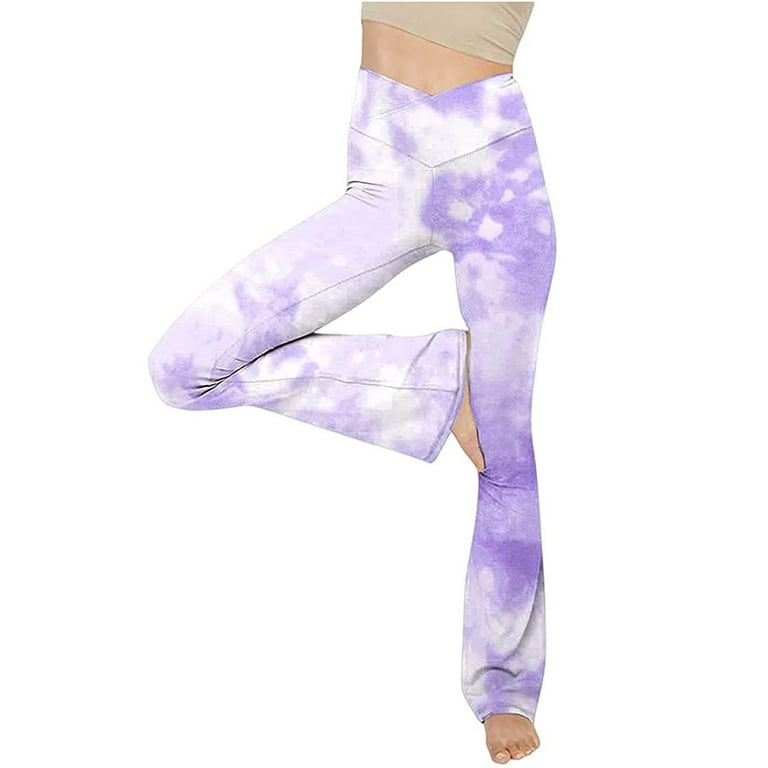 JNGSA Yoga Pants With Pockets Crz Yoga Women'S Flare Pants High Waisted  Workout Leggings Stretch Non-See Through Tummy Control Bootcut Yoga Pants  Yoga Pants Women 