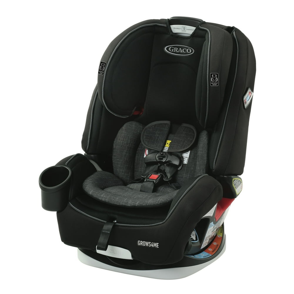 Graco Grows4Me 4in1 Convertible Car Seat, West Point Gray Walmart