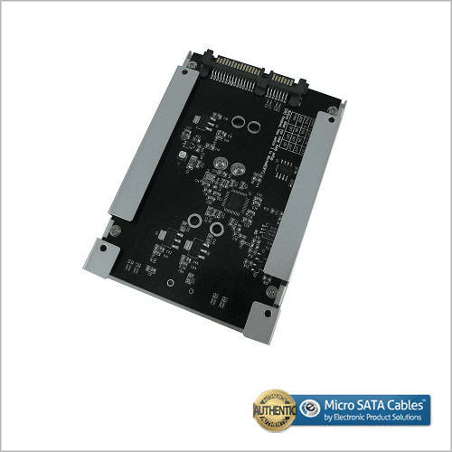 2.5 Inch SATA Motherboard to Dual Mini PCIe MSATA SSD Raid Card