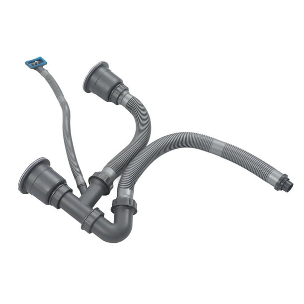 Cocina Fregadero de la Cocina Kit de Desagüe de Doble Manguera Drenaje Rápido Expandible Múltiples Desodorantes Kit de Drenaje Universal Para Fregadero de la Cocina