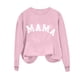 thumbnail image 4 of TaTaai Hoodies Shirts for Women Early Fall Long Sleeve Tops Vintage Graphic Outfits Tops Fashion Pullover Tees Gift, 4 of 5