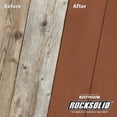thumbnail image 2 of California Rustic, Rust-Oleum RockSolid 2X Solid Exterior Wood Deck Stain-319800T, 5 Gallon, 2 of 6