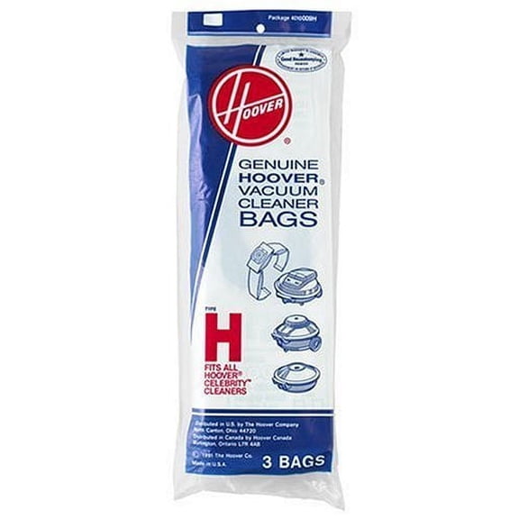 Hoover 4010009H Type H Bag 3-Pack