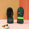 thumbnail image 4 of CYRBOKO Toddler Boys Gloves, Thermal Athletic Winter Waterproof Skiing Gloves Green Size 2-4 T, 4 of 7