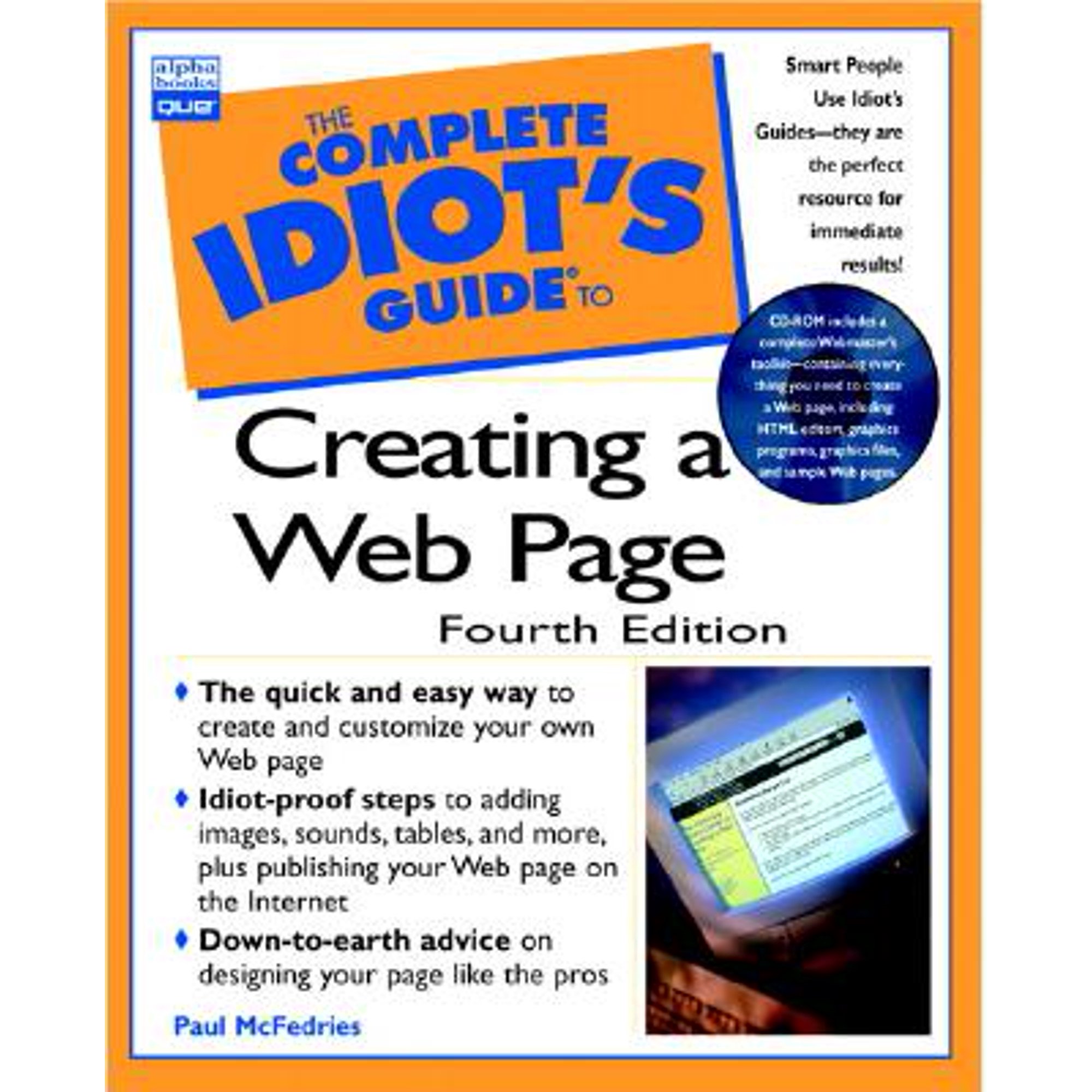 The Complete Idiot's Guide to Creating an HTML Web Page (Paperback) 0789722569 9780789722560