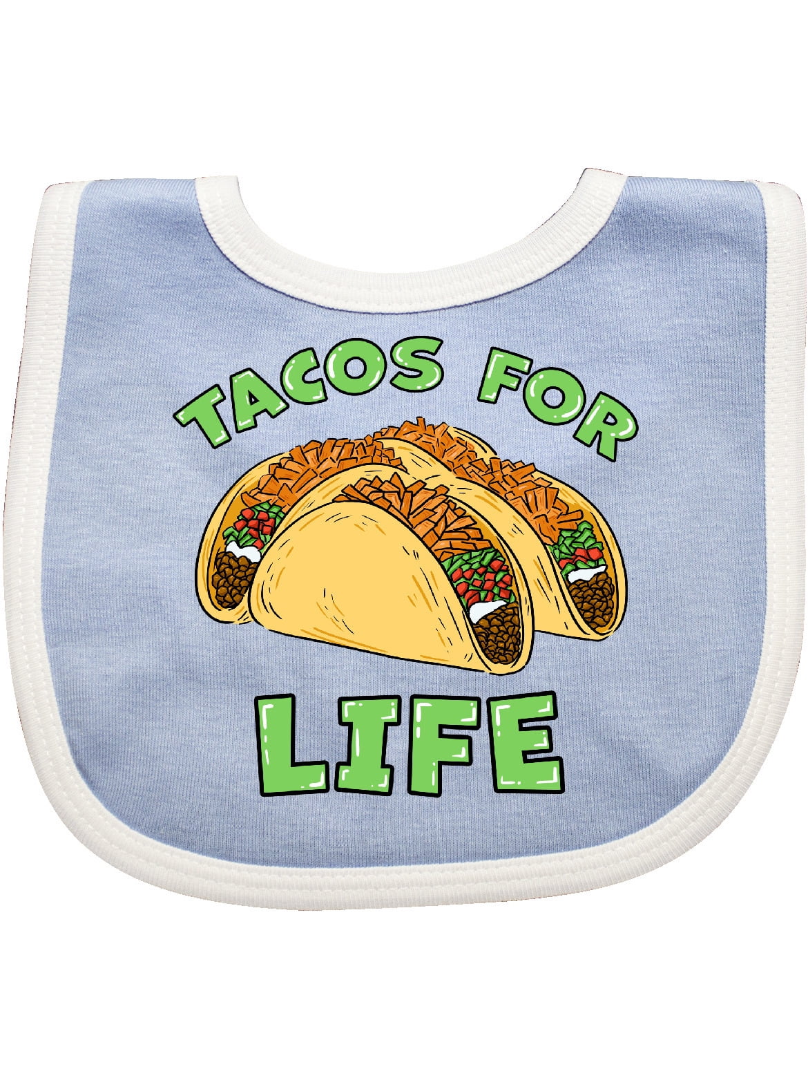 Tacos For Life Baby Bib
