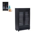 thumbnail image 4 of Refrigerador De Casa De Muñecas De Madera, Congelador De Casa De Muñecas Fácil De Almacenar Mantiene La Atención Simulación De Puerta Doble Para Casa De Muñecas 1:12, 4 of 8