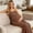 Brown, variant on QSAWXQZ Women's Maternity Maxi Dress Sleeveless Scoop Neck Stretch a Line Long Dress for Summer XL