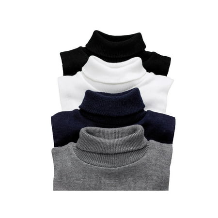 thin mock turtleneck
