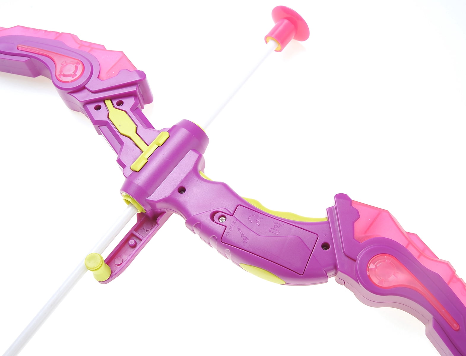 Giddyup! Buck's PlayWorld Girls Bow and Arrow Playset with Quiver and Target - Pink