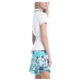 thumbnail image 2 of Women's Lucky In Love Geo Mod Notch Tennis Short Sleeve, 2 of 3