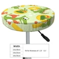 thumbnail image 4 of Daiia Cartoon Dinosaurs Stool Covers Round,Round Bar Stool Covers Waterproof Bar Chair Covers Washable Stool Cushion Slipcover for 12-14 Inch Chair-12 inch, 4 of 7