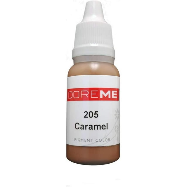 DOREME Permanent Makeup Pigment Ink Caramel Eyebrow Brow Tattoo Micro Cosmetic Micropigmention