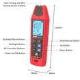 thumbnail image 2 of UNI-T UT25CL Cable Detector in Wall Electric Scanner Underground Cable Locator Wire Professional Hidden Lines Finder, 2 of 5