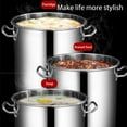 thumbnail image 4 of Catering cooking pot soup pot, catering cooking pot cooking pot soup pot with stainless steel lid, keeping warm on gas stoves, electric stoves, 4 of 5