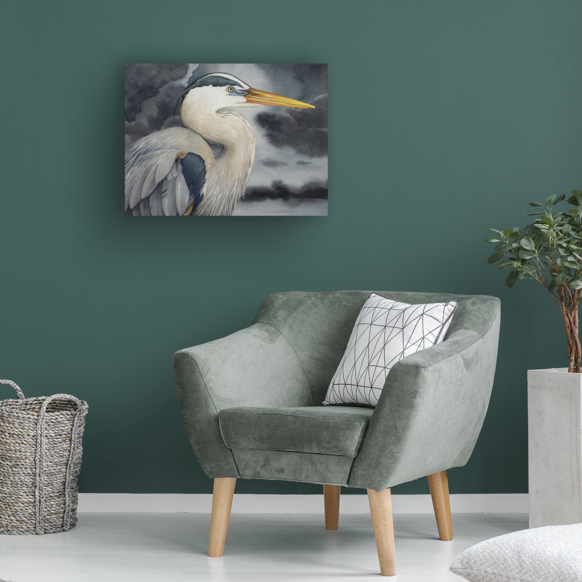 Trademark Fine Art Grace Popp  Stormy Blue I Canvas Wall Art