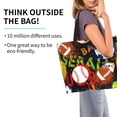 thumbnail image 2 of Easygdp Balls Bolsas Tote para Mujer, Bolsos de Hombro para Viaje, Bolsos de Mano de Gran Capacidad para Compras y Trabajo, 2 of 8