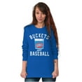 thumbnail image 4 of Buckets And Baseball Dubble Bubble Long Sleeve TShirt Men Women Brisco Brands M, 4 of 6