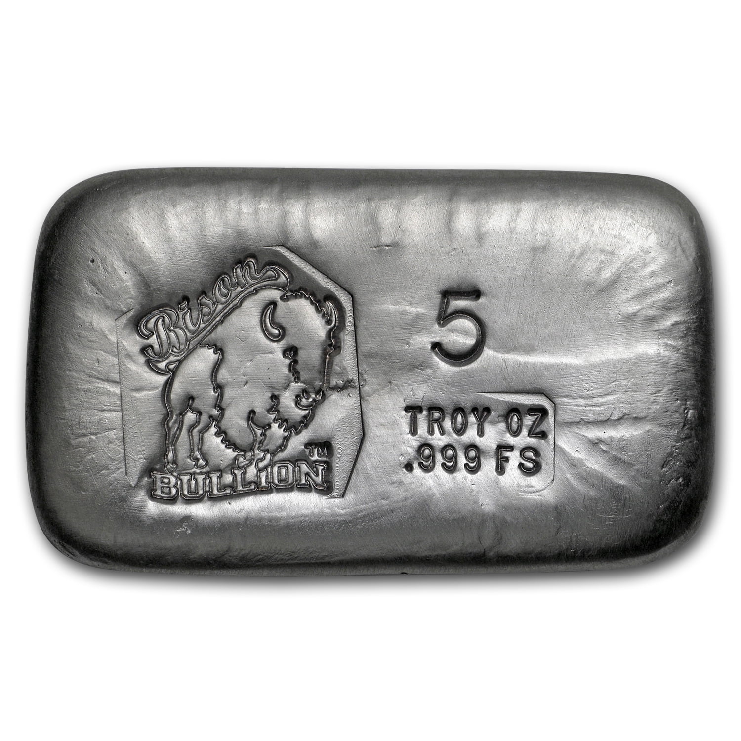 SilverTowne Hand-Poured 5oz .999 Fine Silver Bar