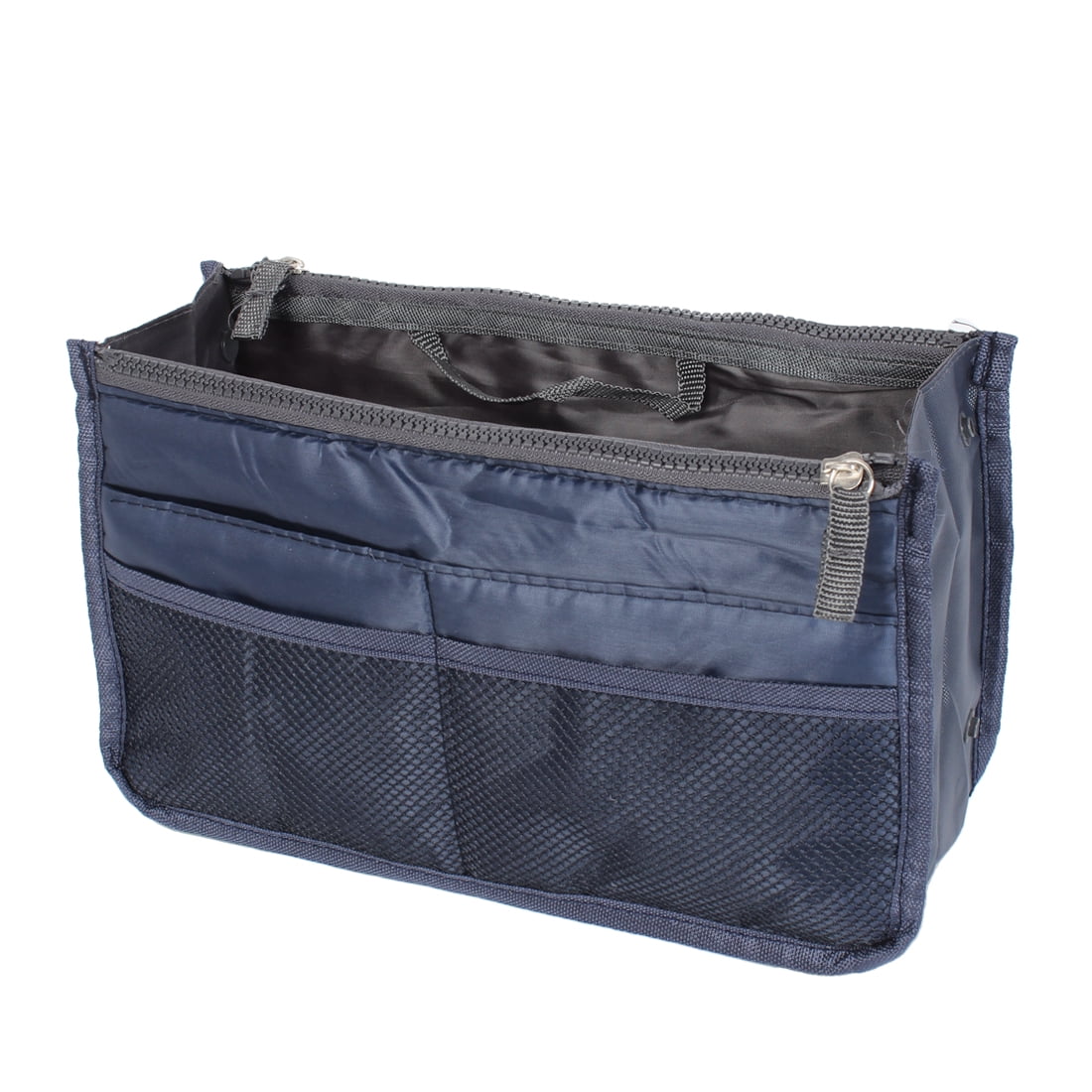navy blue pouch bag